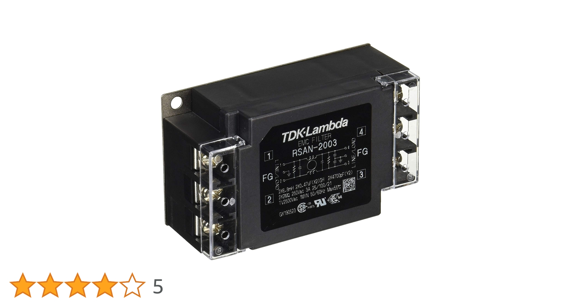 パーツ Rsan 電源ライン用EMCフィルタ / RSAN-2010